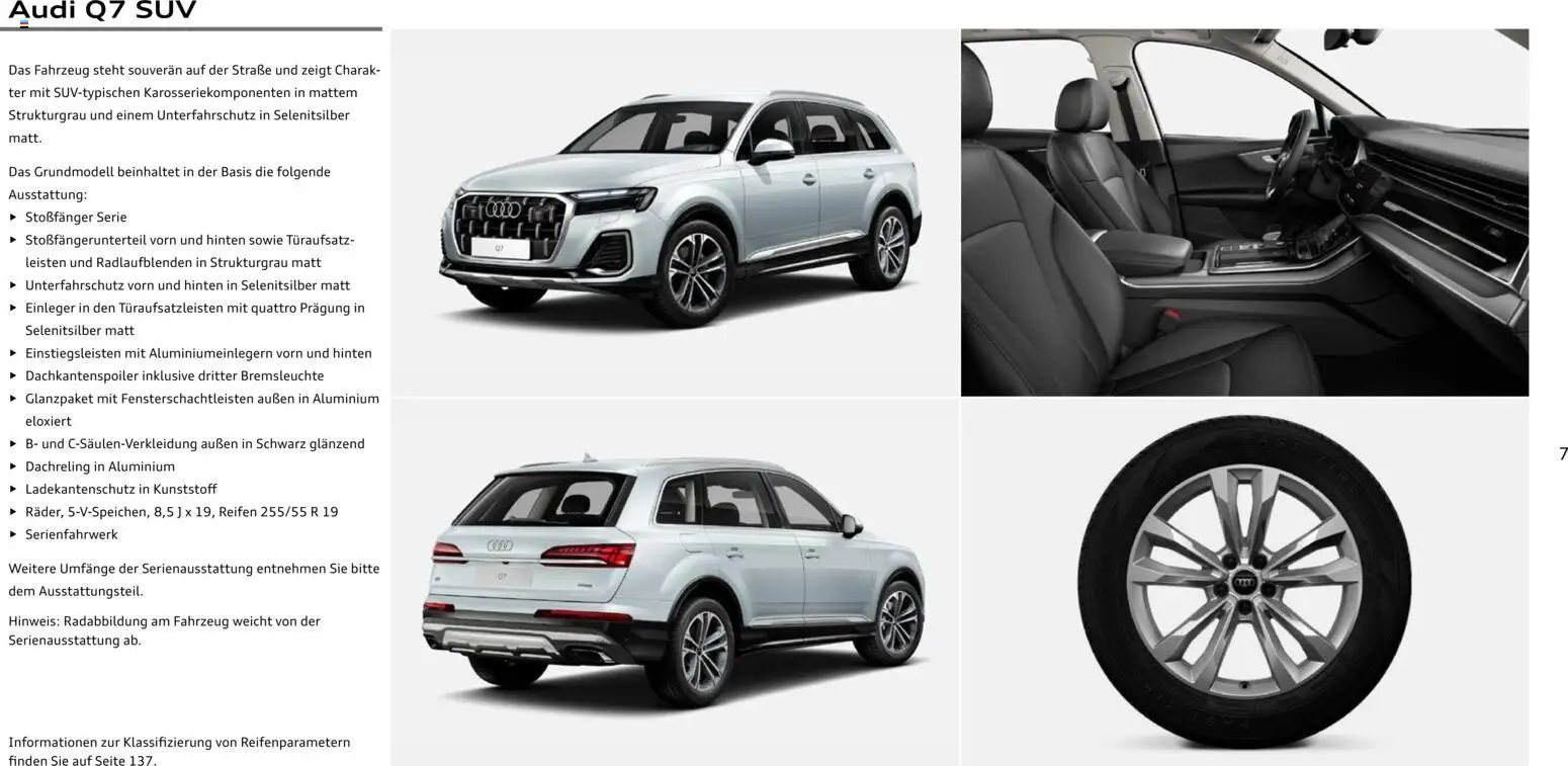 Audi Q7 – gültig ab 28.10.2025 | Seite: 7