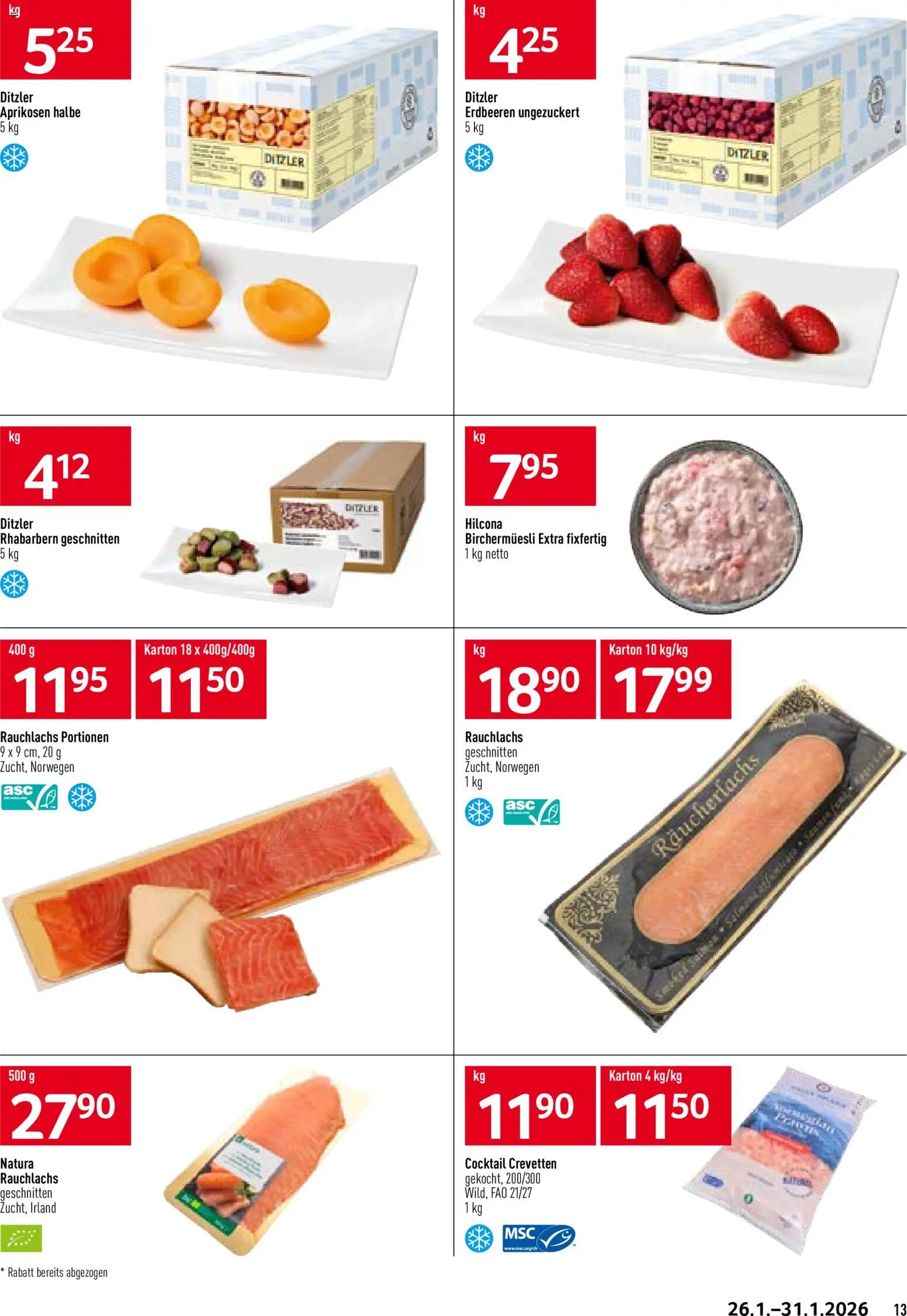 Prodega Aktionen Bäckerei – gültig ab 26.01.2026 | Seite: 13