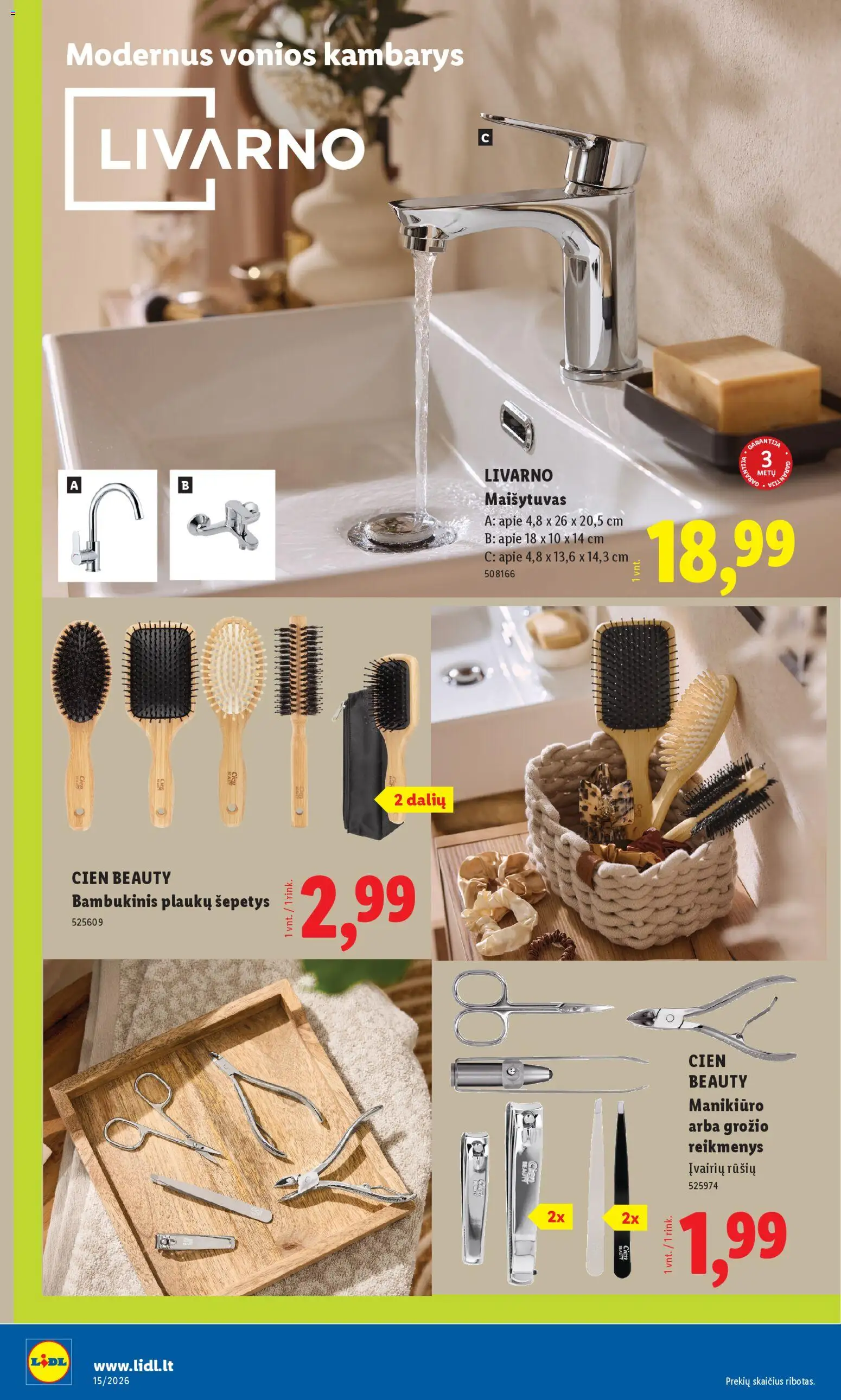 LIDL akcijos nuo 06.04.2026 | Puslapis: 12 | Prekių: Maišytuvas