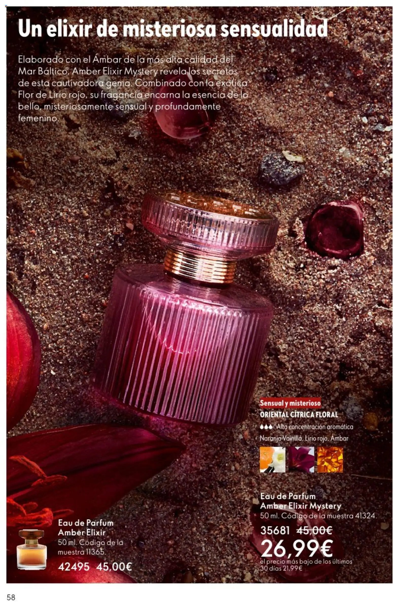 Oriflame - Catálogo Campaña 15 │ válido desde el 29.10.2025 | Página: 58 | Productos: Fragancia, Eau de parfum