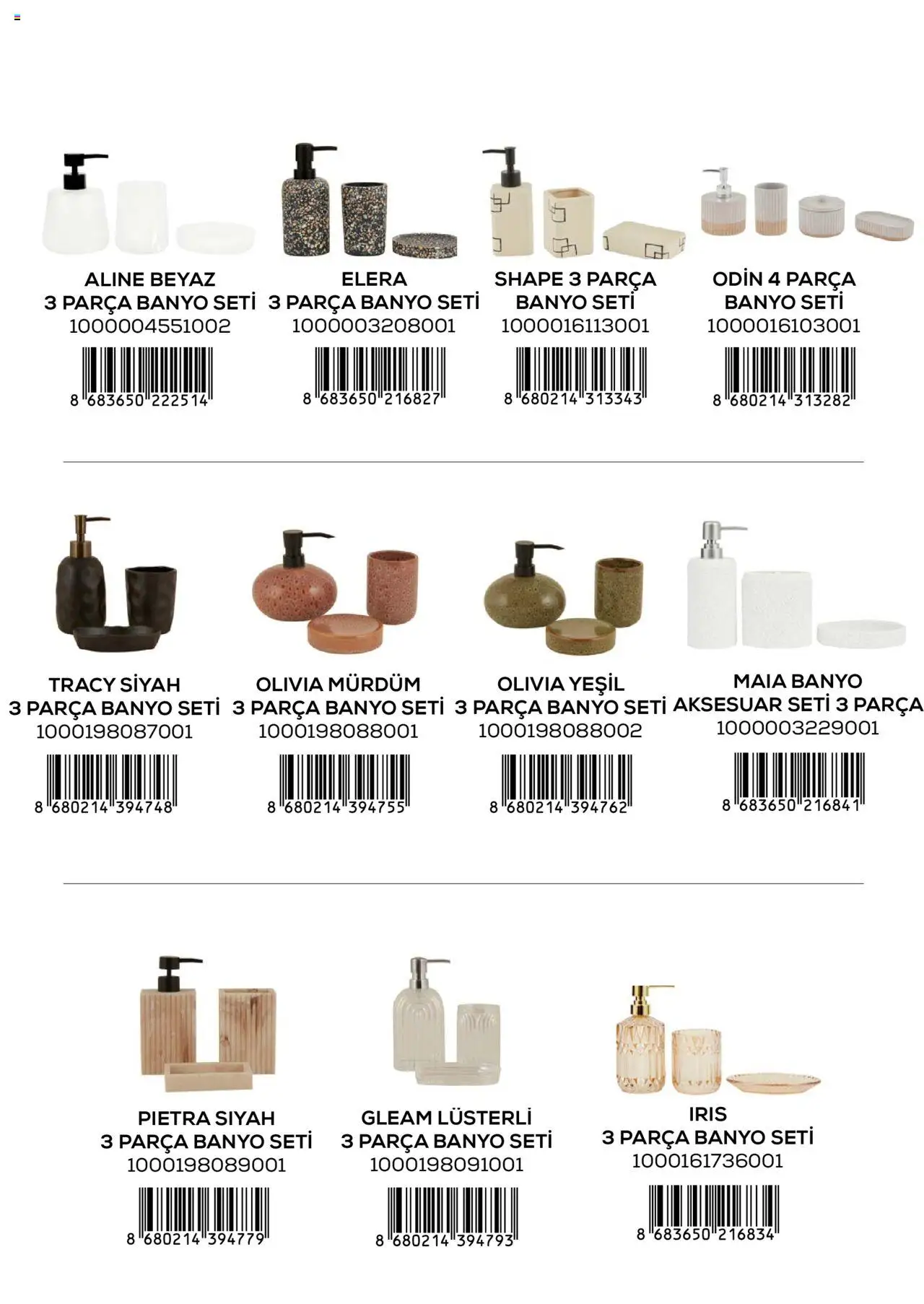 Karaca Home Katalog - 01.03.2025 tarihinden itibaren geçerlidir | Sayfa: 9 | Ürünler: Banyo