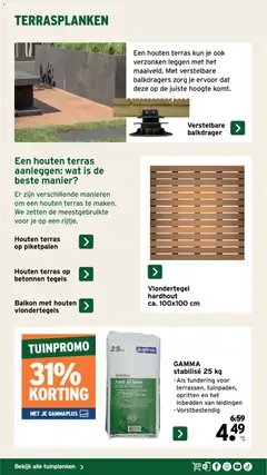 GAMMA -Tuinspecial kluseditie - Voorbeeld van een folder van GAMMA, geldig van 11.02.2026 | Pagina: 25 | Producten: La