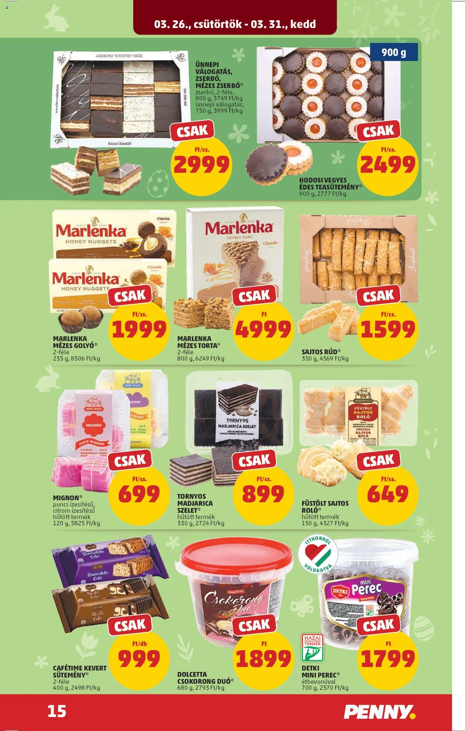 PENNY akciós ujság - amely érvényes a következő dátumtól: 26.03.2026 | Oldal: 19