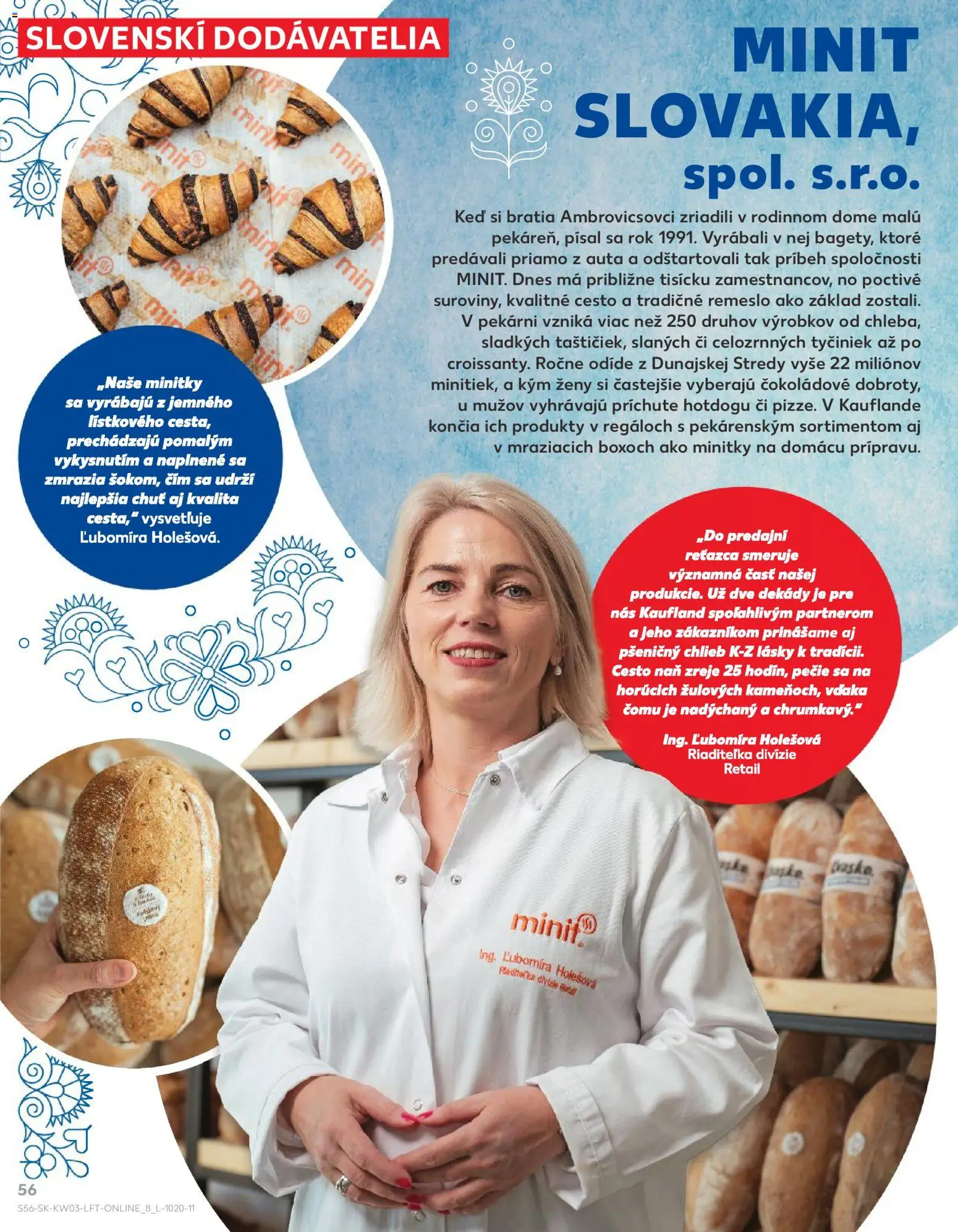 Nové Kaufland akcie – leták je platný od 15.01.2026 | Strana: 56 | Produkty: Chlieb