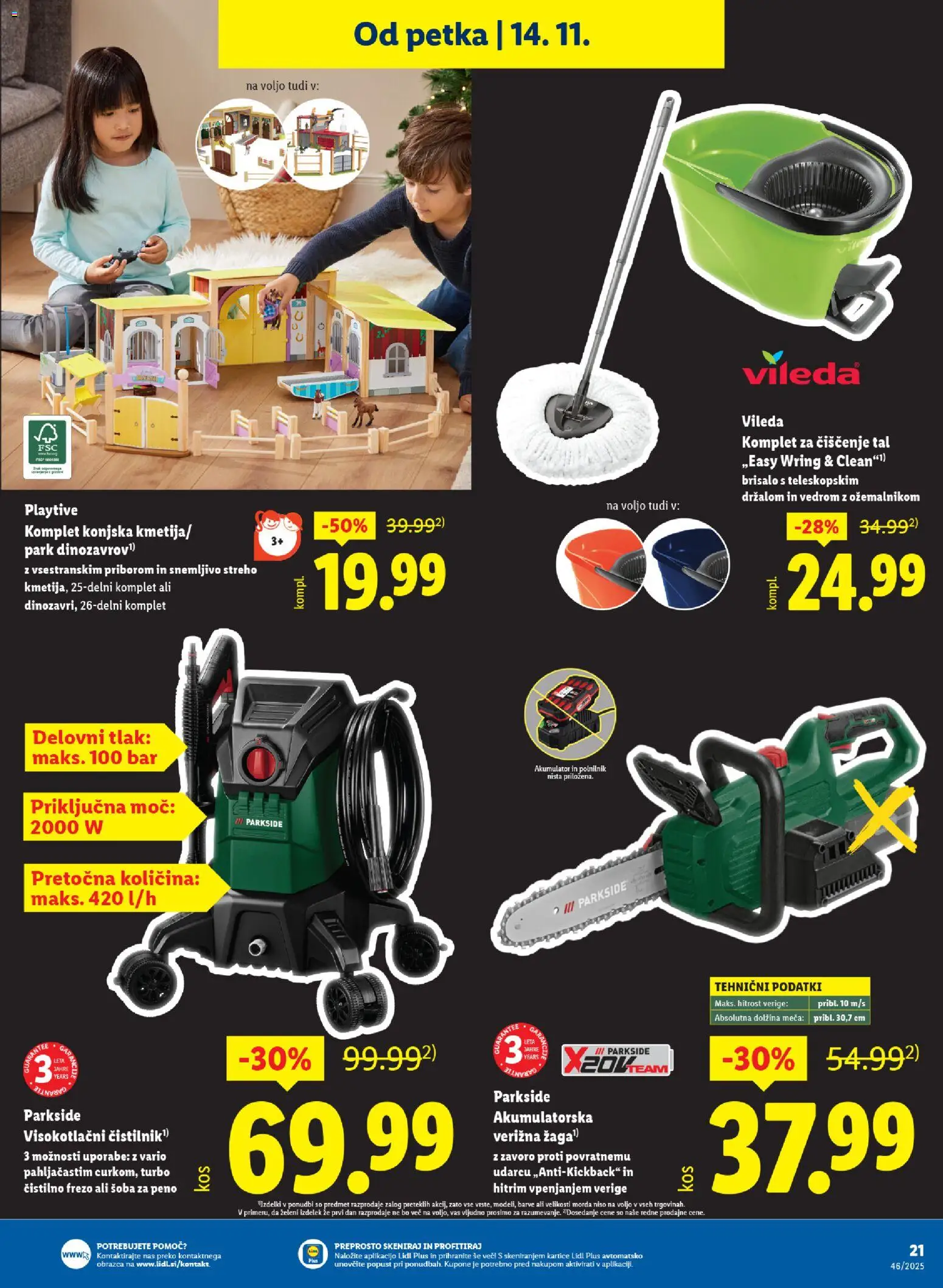 Novi Lidl katalog ponudbe – veljaven od 13.11.2025 | Stran: 49 | Izdelki: Akumulator, Polnilnik