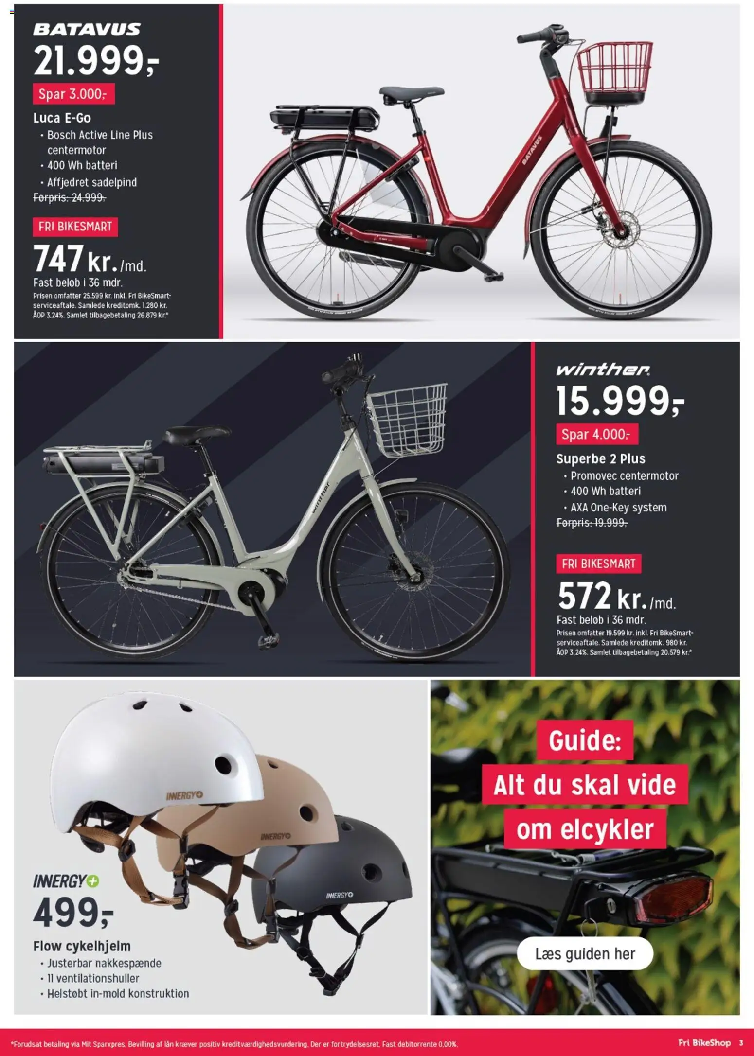 Fri BikeShop tilbudsavis – gyldig fra 14.11.2025 | Side: 3 | Produkter: Batteri