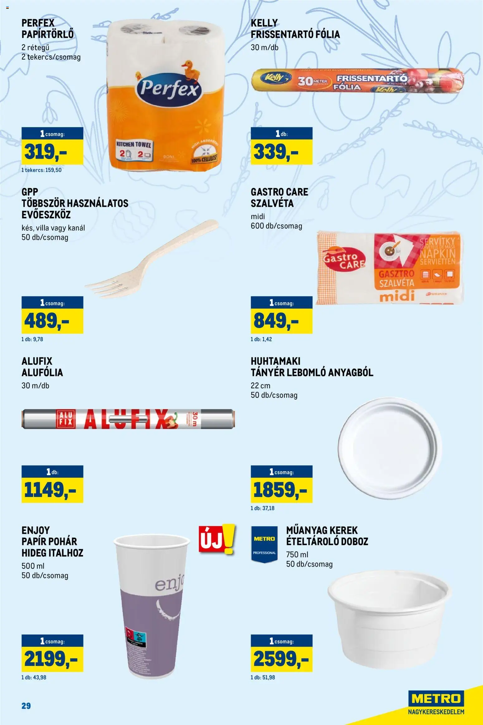 Metro akciós ujság - amely érvényes a következő dátumtól: 01.03.2026 | Oldal: 29