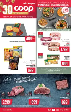 COOP Akciós újság - amely érvényes a következő dátumtól: 07.08.2025