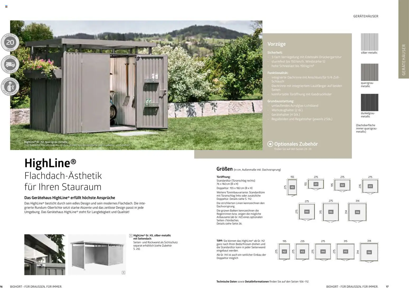 Dehner  Biohort – Metall für Garten & Terrasse gültig ab 05.01.2026 | Seite: 9