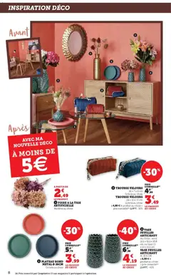 Hyper U - Prévisualisation de Hyper U - La maison à prix bas valide à partir de 03.02.2026 | Page: 8 | Produits: Artichaut, Plateau, Vase