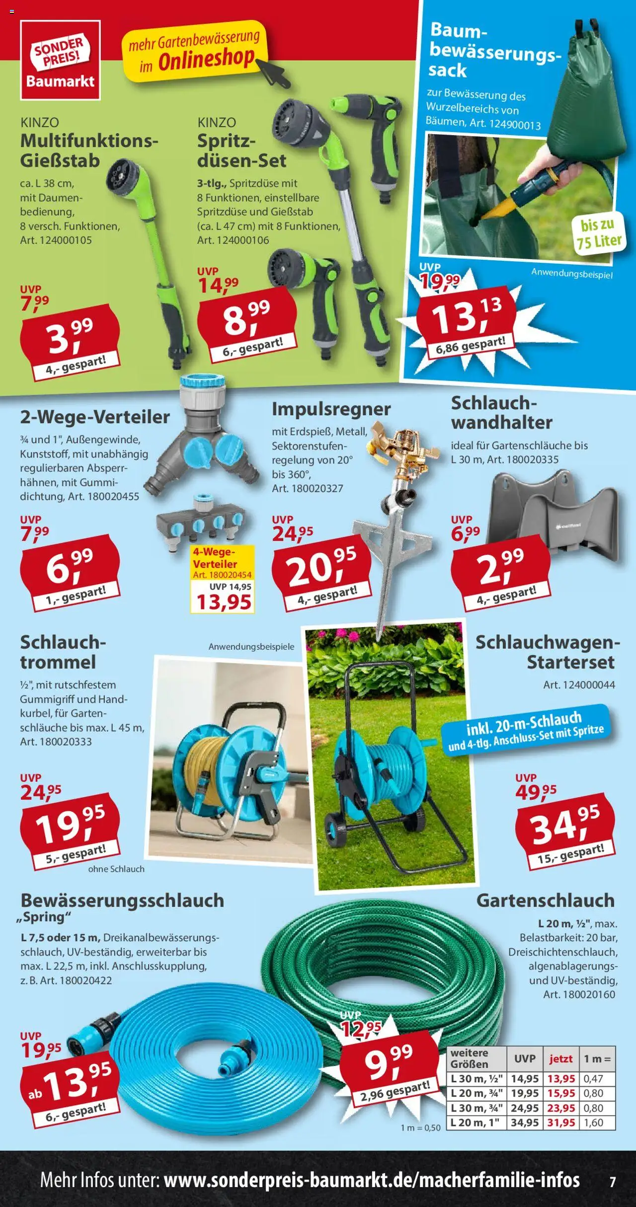 Sonderpreis Baumarkt Prospekt 	 - gültig ab dem 26.07.2025 | Seite: 7