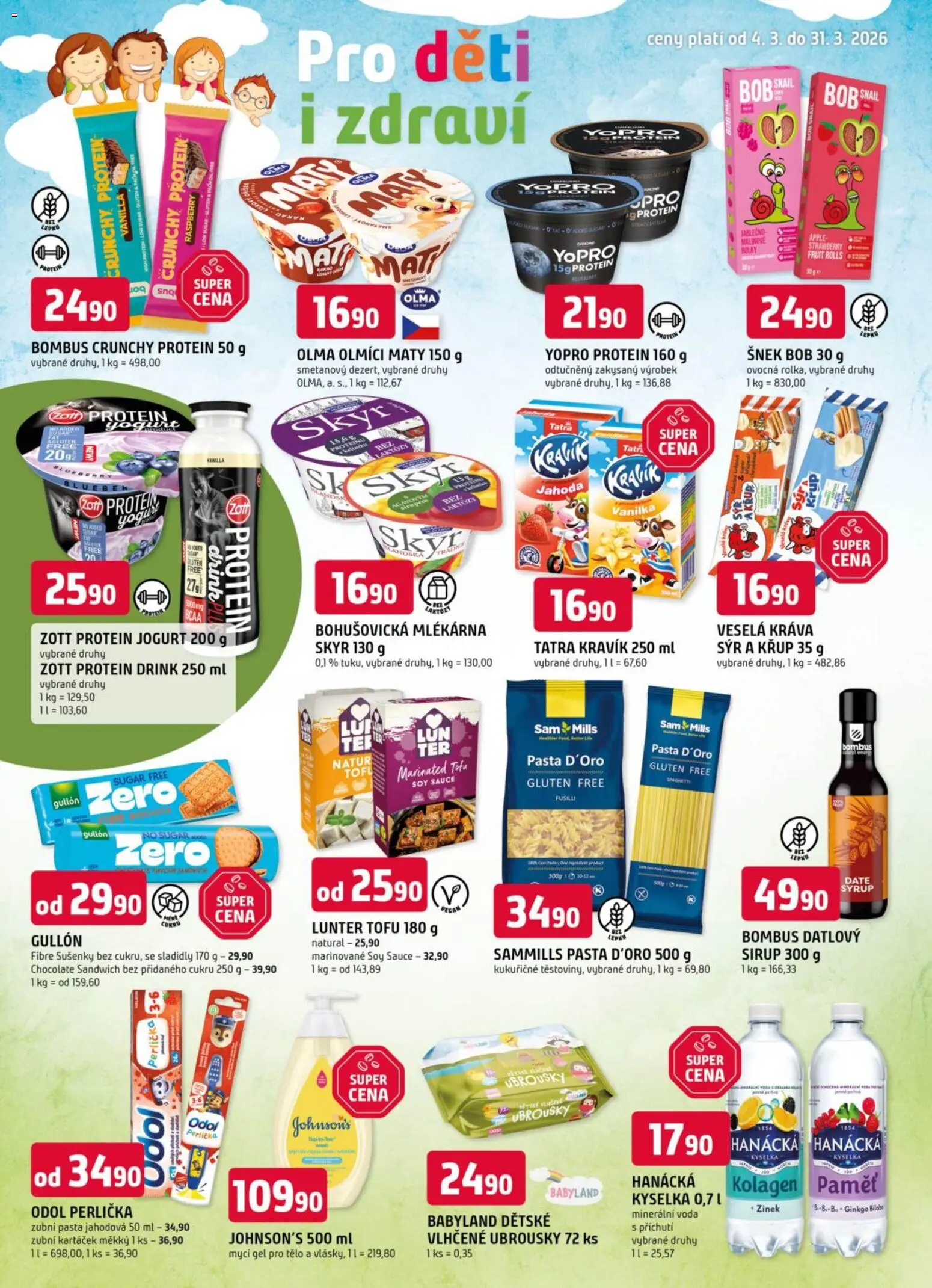 Trefa leták od 04.03.2026 | Strana: 8 | Produkty: Ubrousky, Apple, Protein, Sušenky