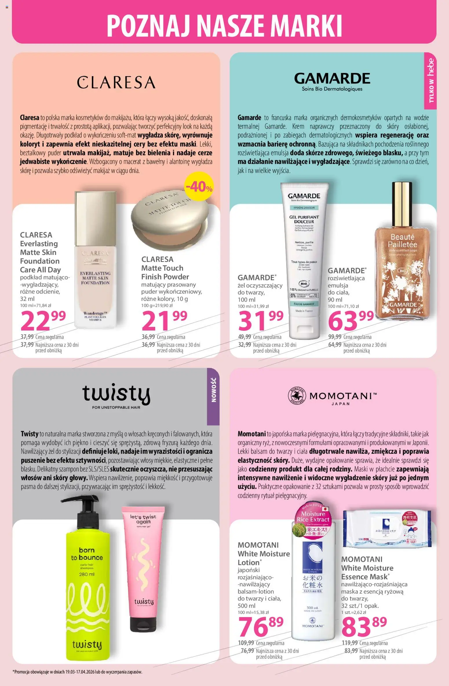 Hebe gazetka od 03.04.2026 | 🔥 Mega okazje, które musisz zobaczyć! | Polska