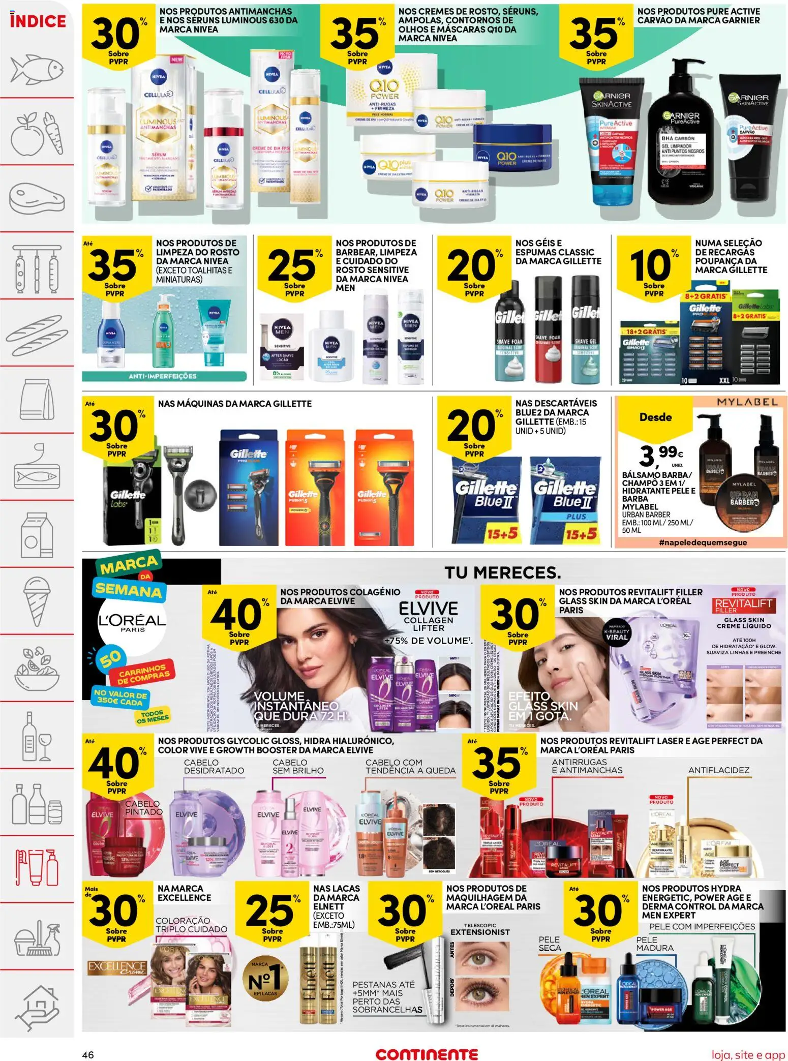 Continente folheto │ válido de 10.03.2026 | Página: 46 | Produtos: Maquilhagem, Creme