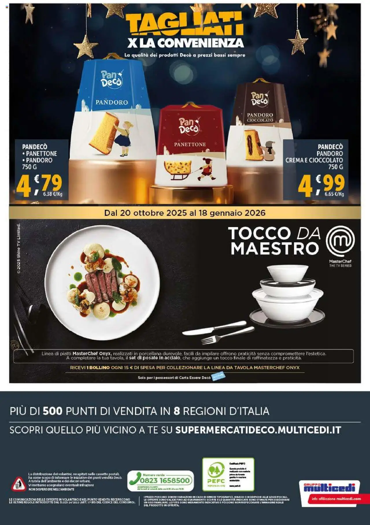 Volantino Decò del 16.10.2025 | Pagina: 16 | Prodotti: Crema, Cioccolato, Tè, The