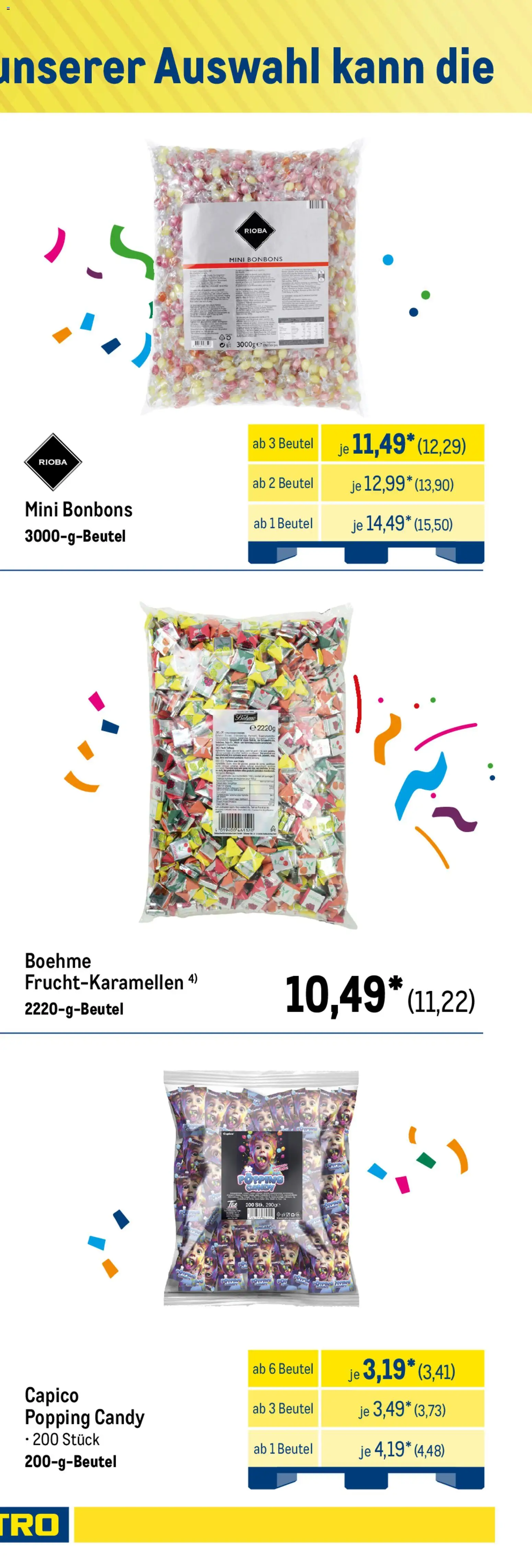 Metro Wurfmaterial Karneval – gültig ab 01.10.2025 | Seite: 7 | Produkte: Box, Snickers, Mars, Twix