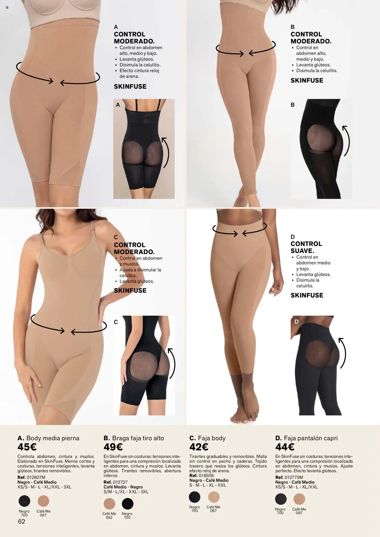 Leonisa folleto │ válido desde el 01.07.2025 | Página: 64 | Productos: Café, Pantalón capri, Body, Braga