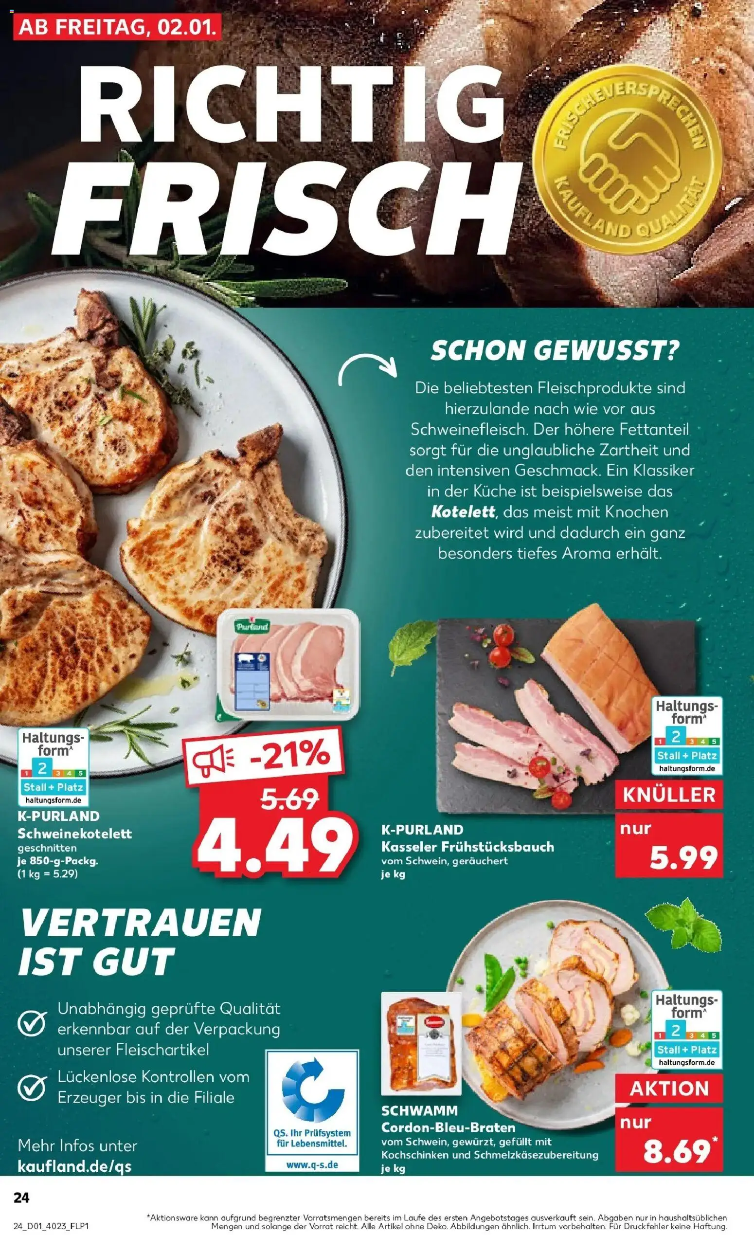 Kaufland prospekt Oschersleben (Bode)	 – gültig ab 02.01.2026 | Seite: 24 | Produkte: Küche
