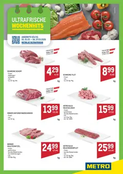 Metro Angebote Wochenhits ab 01.03.2026 gültig