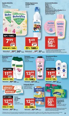 Pogląd oferty "Delikatesy Centrum Gazetka" - ważna od 06.11.2025 | Strona: 33 | Produkty: Podpaski, Szampon, Banan, Mydło