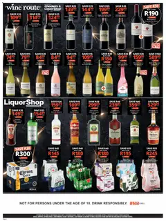 Checkers specials catalogue – valid from 24.11.2025 | Page: 4 | Products: TV, Cooler, Beer, Whiskey