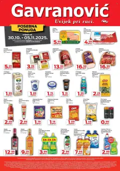 Katalog Gavranović - Pregled kataloga iz trgovine Gavranović, vrijedi od 30.10.2025
