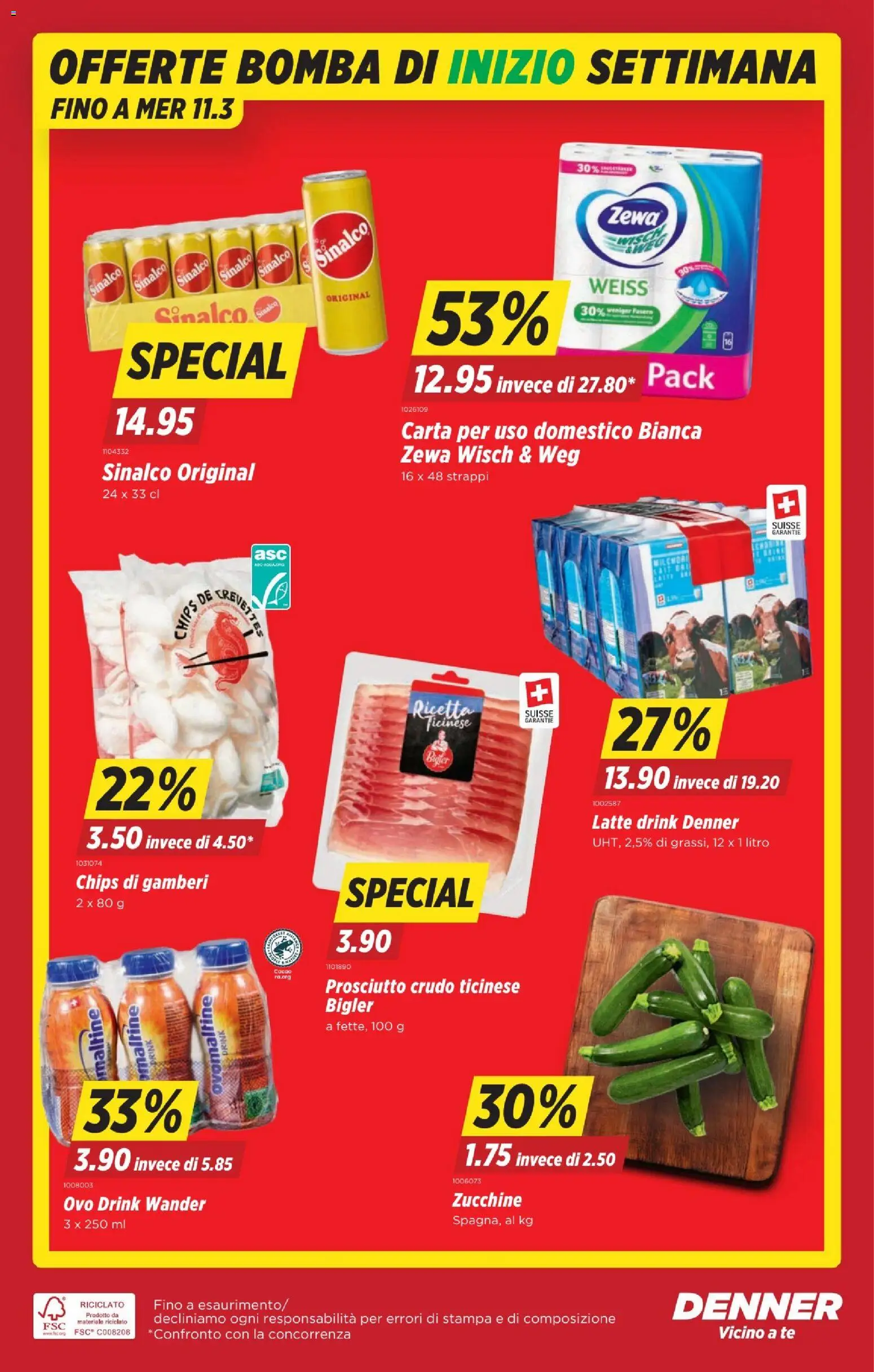 Denner aktionen IT – gültig ab 05.03.2026 | Seite: 20 | Produkte: Chips