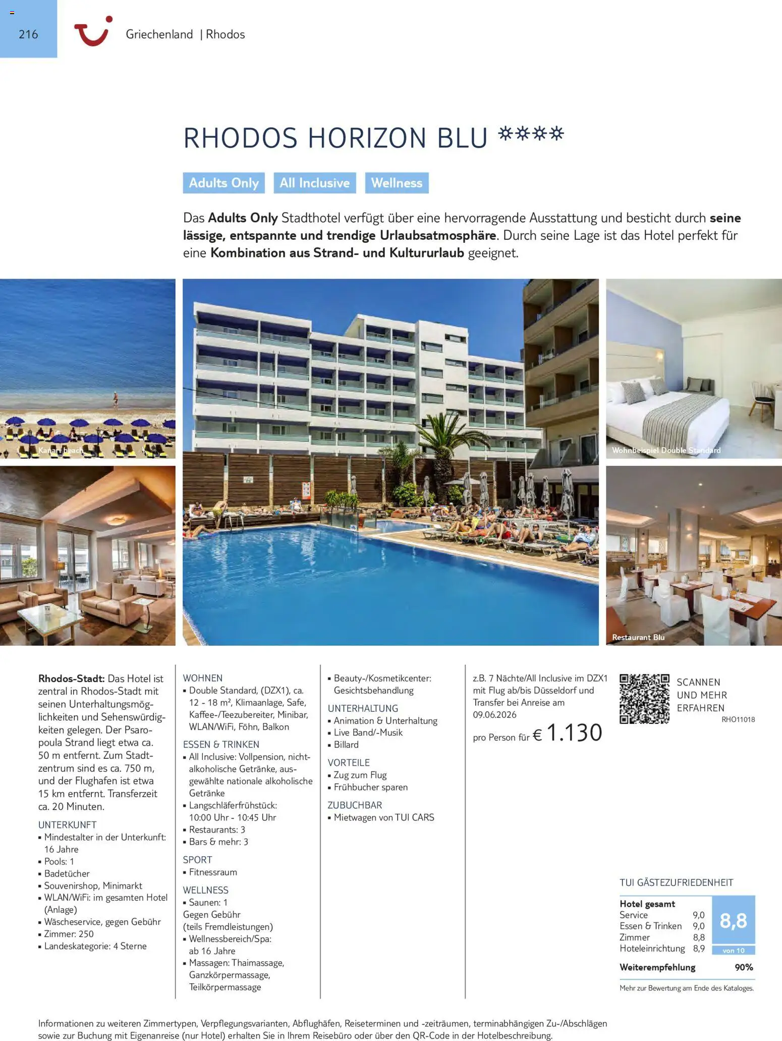 TUI Prospekt Südeuropa & Nordafrika 2026/27 – gültig ab 03.03.2026 | Seite: 216 | Produkte: Uhr