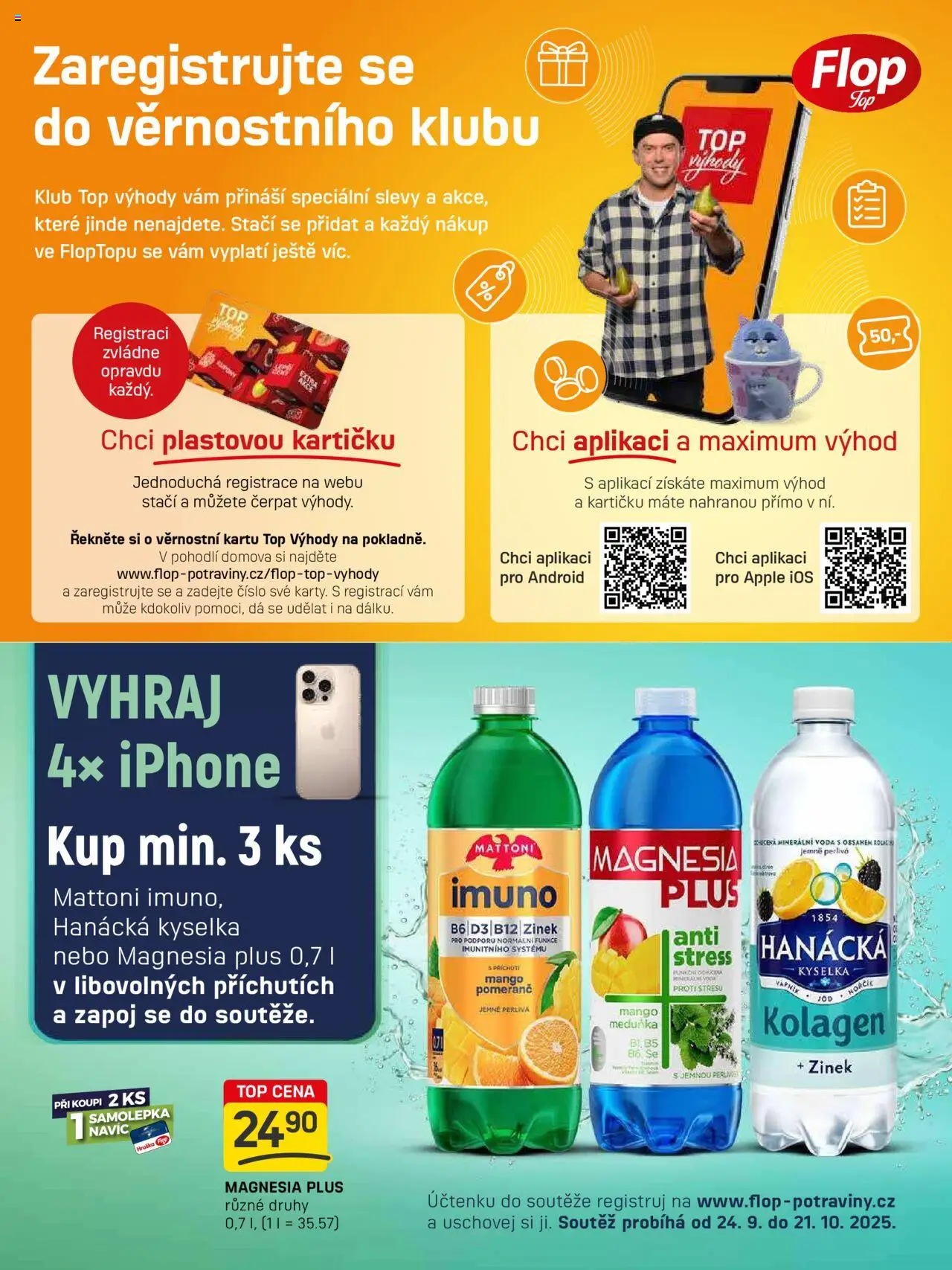 Flop leták - FlopTop od 08.10.2025 | Strana: 14 | Produkty: Mattoni, Mango, Iphone, Magnesia