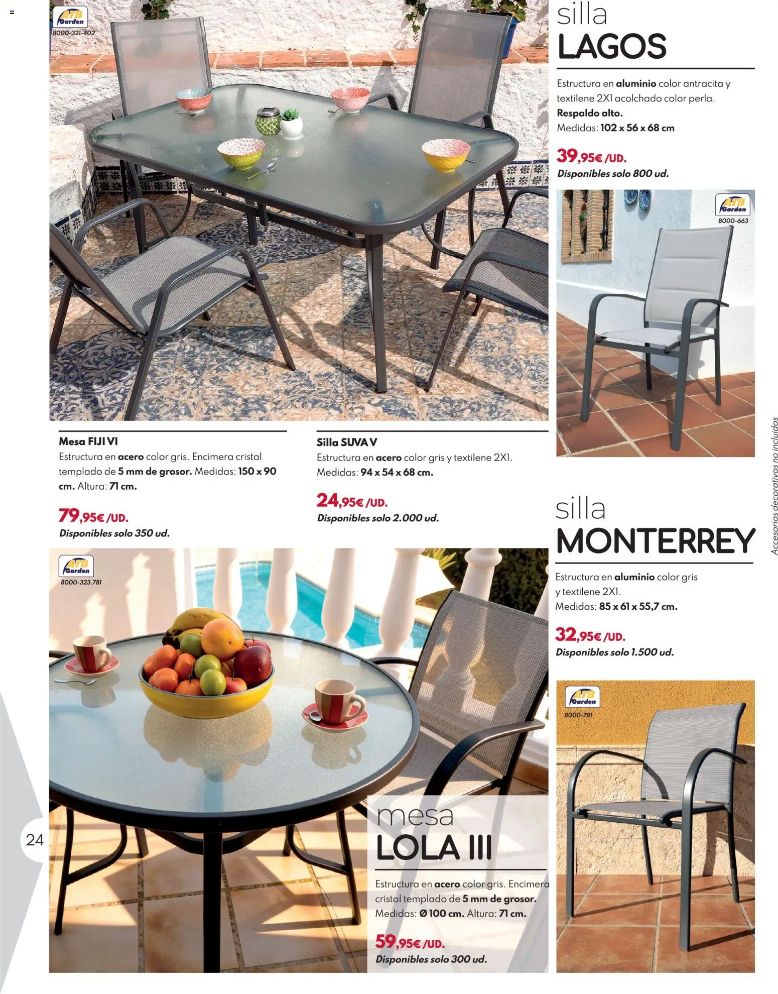 BricoCentro folleto │ válido desde el 23.03.2026 | Página: 24 | Productos: Mesa, Silla