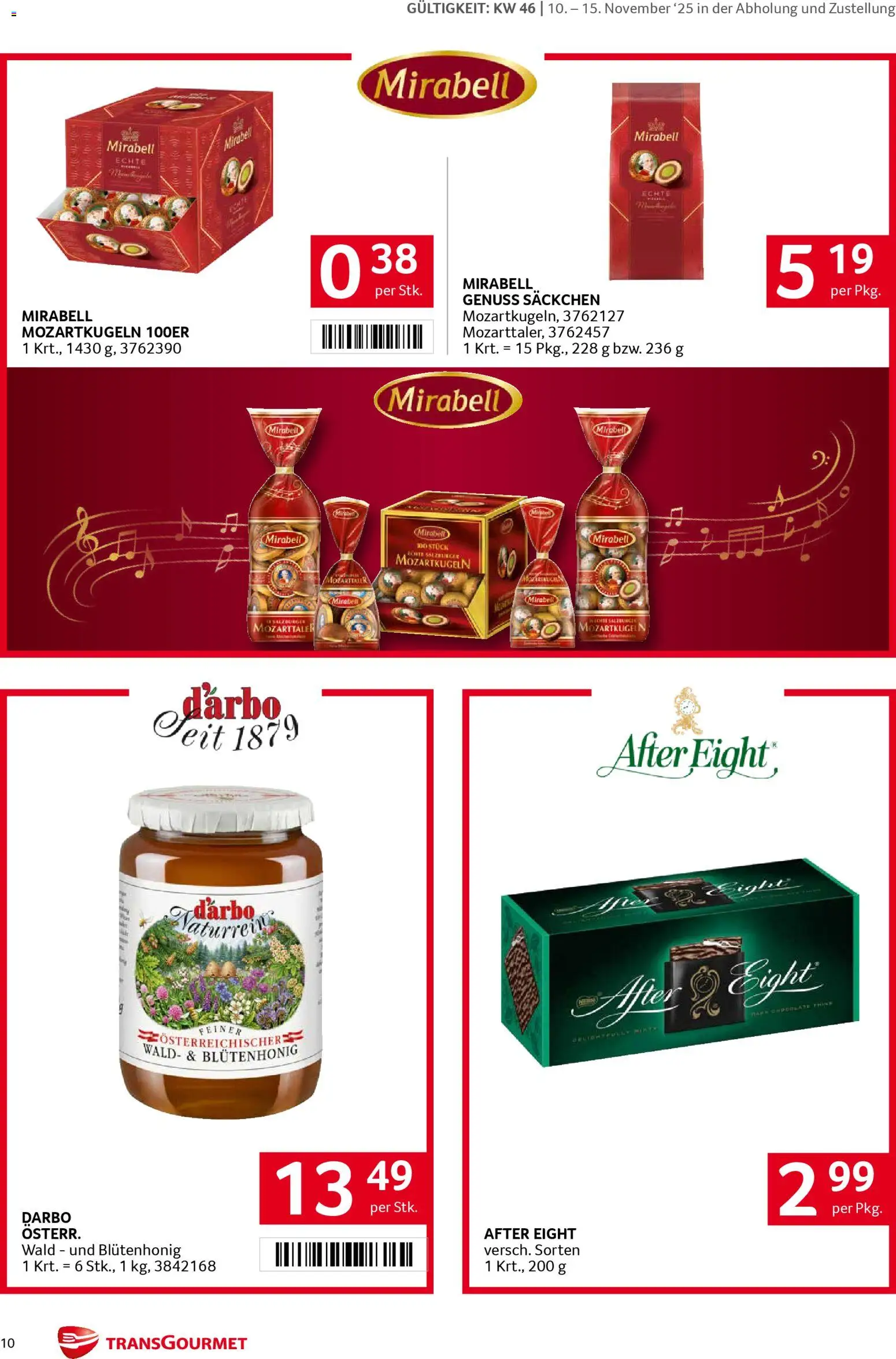 Transgourmet  Markenfestwoche gültig ab 10.11.2025 | Seite: 10
