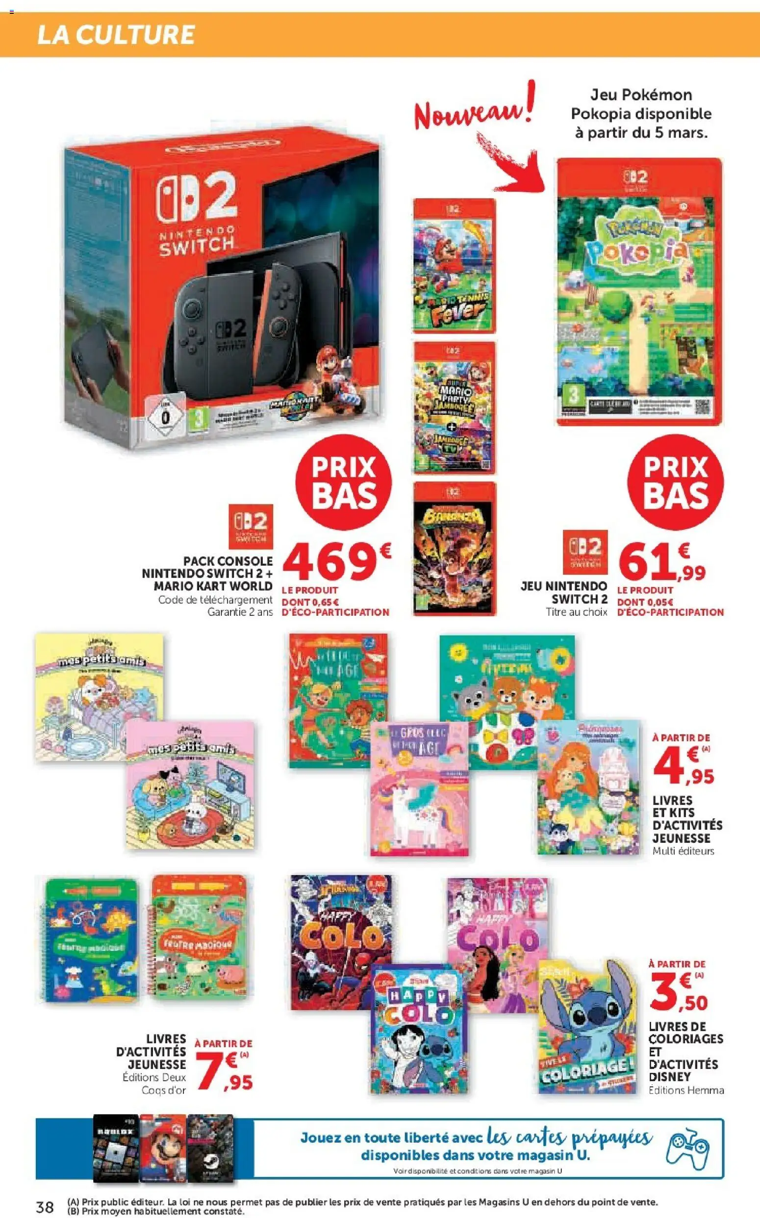 {H1} | Page: 38 | Produits: console Nintendo Switch