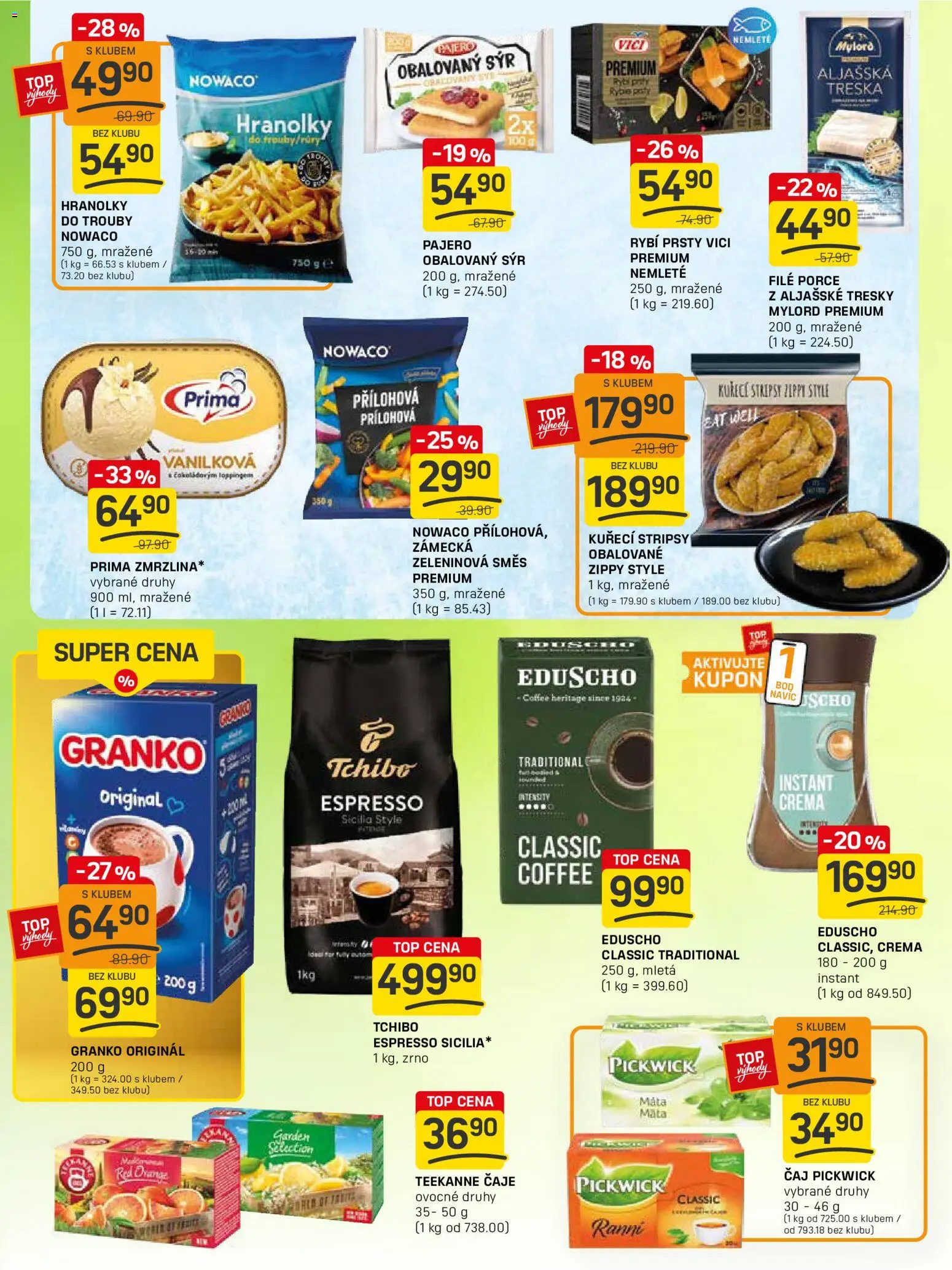 Flop leták - FlopTop od 07.01.2026 | Strana: 11 | Produkty: Sýr, Čaj, Tchibo, Granko