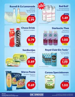 Die Grenze - Folder week 08/09 - Voorbeeld van een folder van Die Grenze, geldig van 16.02.2026 | Pagina: 7 | Producten: Waffelini, Gin, Pasta, Red Bull