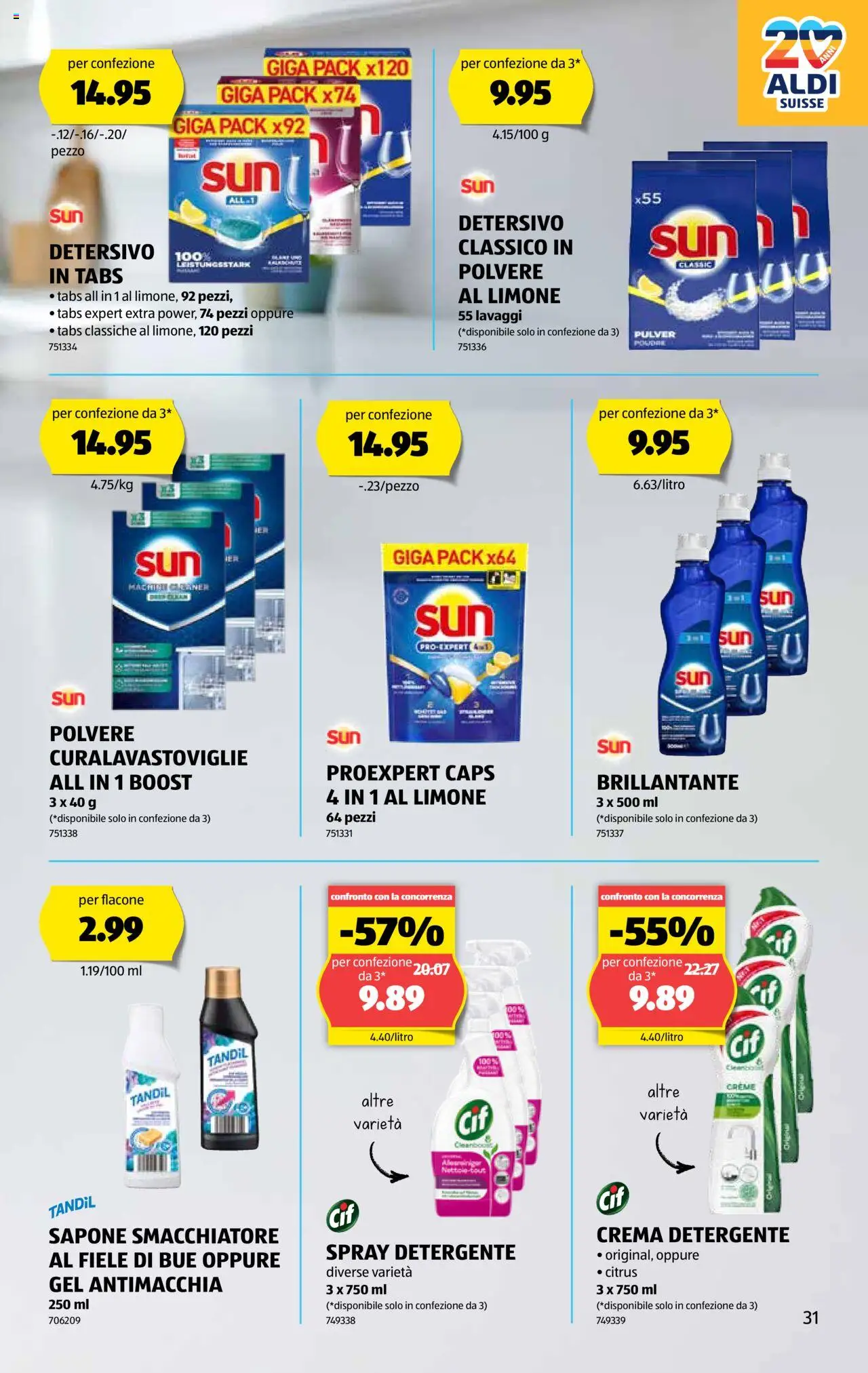 Aldi Aktionen IT – gültig ab 02.10.2025 | Seite: 32 | Produkte: Pulver, Creme