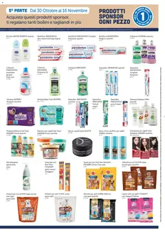 Anteprima del volantino Galassia Grande Raccolta Fila catalogo valido a partire dal 30.10.2025 | Pagina: 9 | Prodotti: Shampoo, Balsamo, Maschera per capelli, Pampers