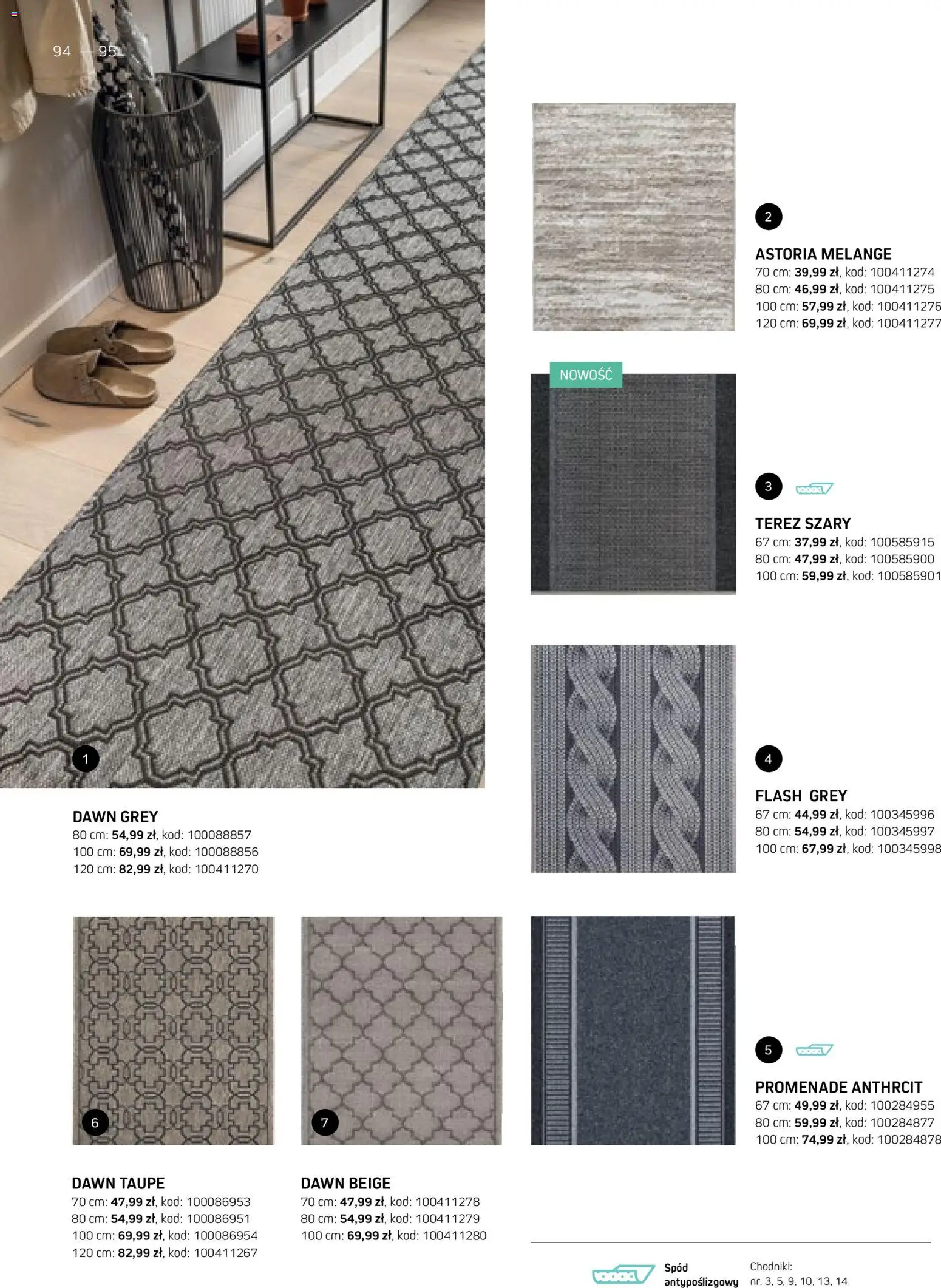 Komfort gazetka - Katalog dywanów od 17.03.2026 | Strona: 94