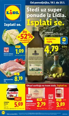 Katalog Lidl - Pregled kataloga iz trgovine Lidl, vrijedi od 19.01.2026