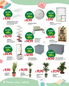 Volantino Famila del 08.09.2025 | Pagina: 4 | Prodotti: Scarpiera, Letto, Mensola, Appendiabiti