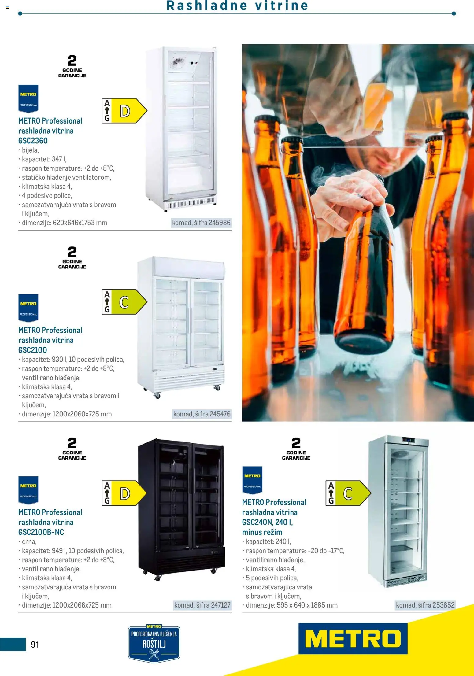 Metro katalog | vrijedi od 05.03.2026 | Stranica: 91 | Proizvodi: Roštilj, Vitrina, Vrata