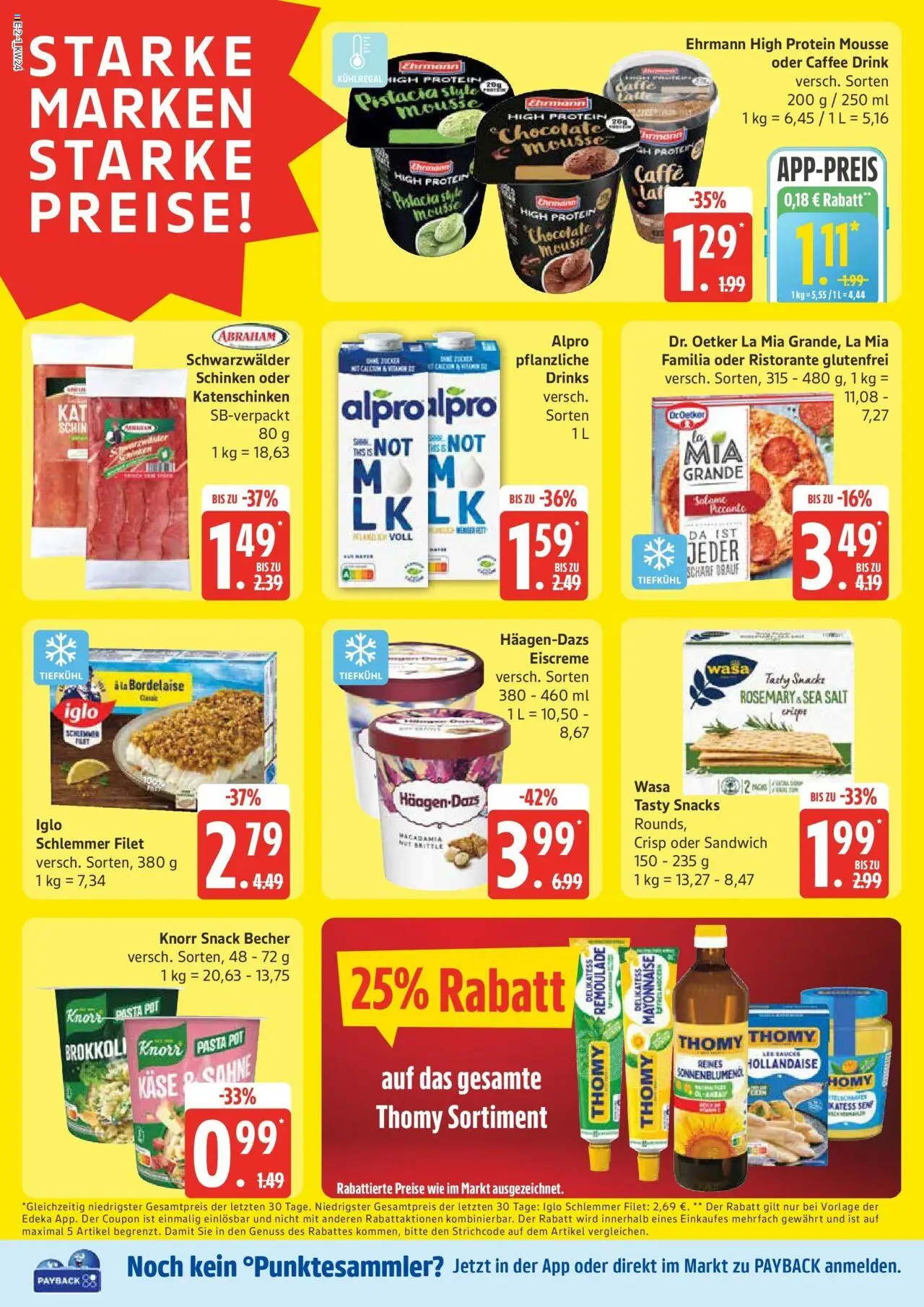 Edeka prospekt Großenwiehe	 - gültig ab dem 08.06.2025 | Seite: 2 | Produkte: Alpro, Mayonnaise, Brokkoli, Schinken