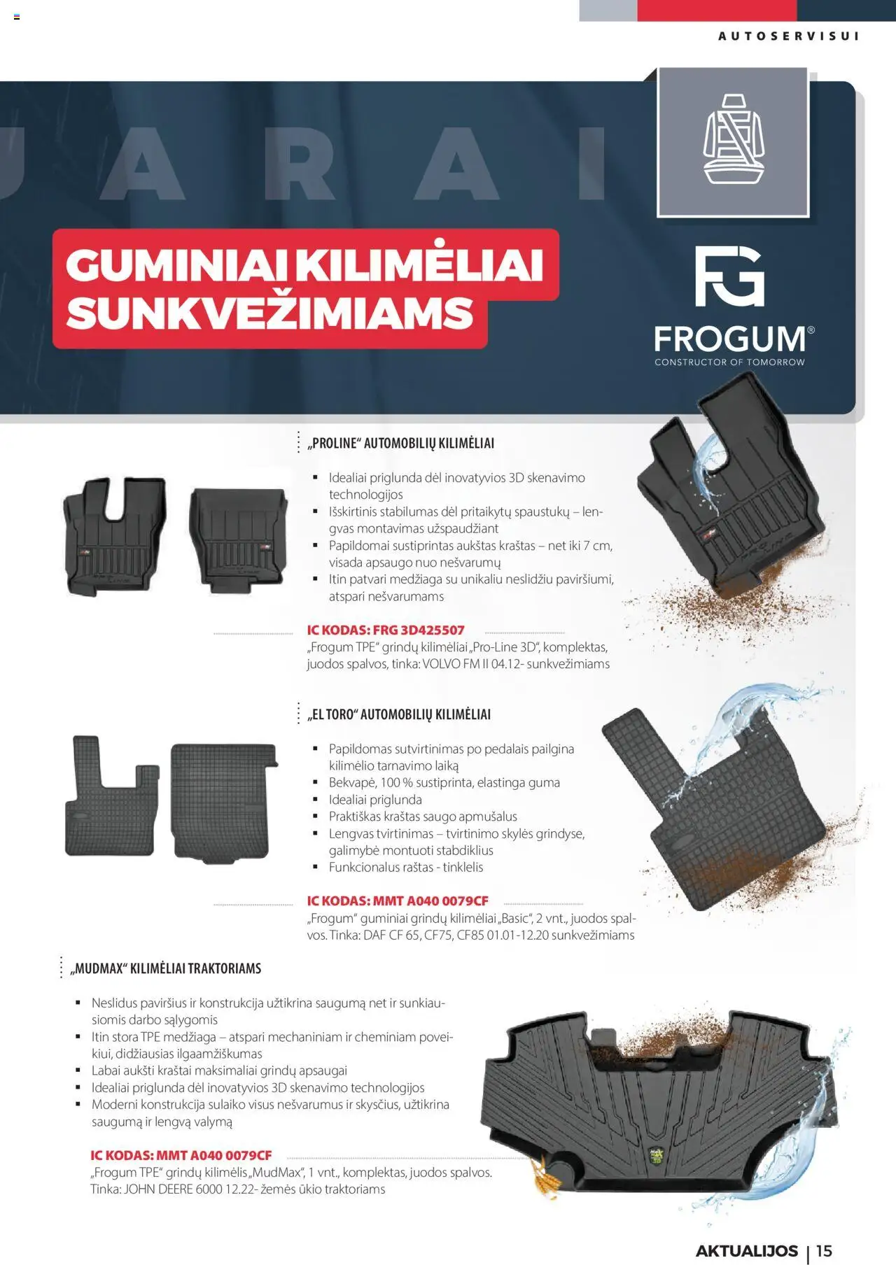 Inter Cars akcijos nuo 08.10.2025 | Puslapis: 17 | Prekių: Kilimėlis