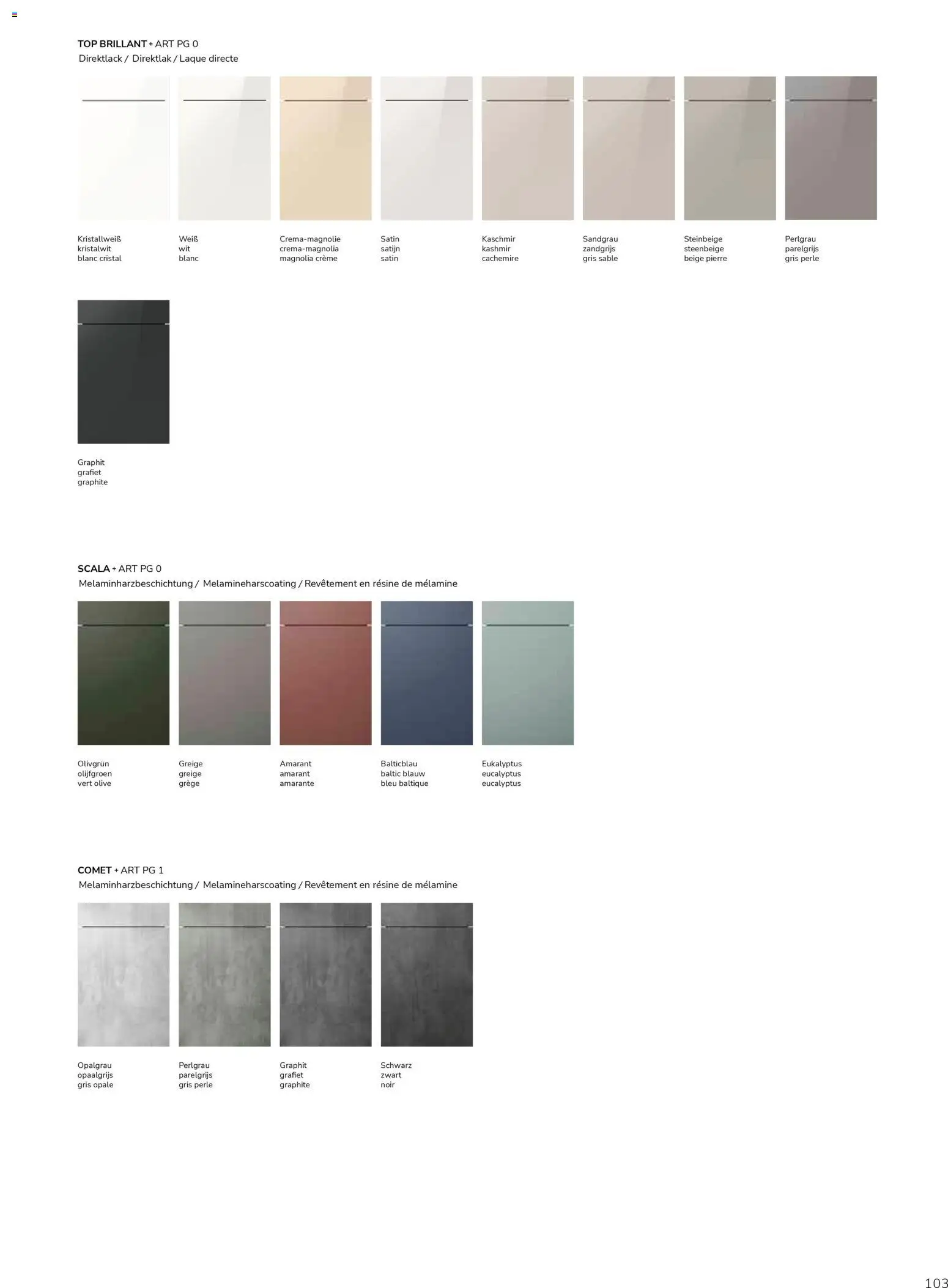 Ostermann Impressa Küchenprospekt 2026 – gültig ab 01.01.2026 | Seite: 105 | Produkte: Top, Creme