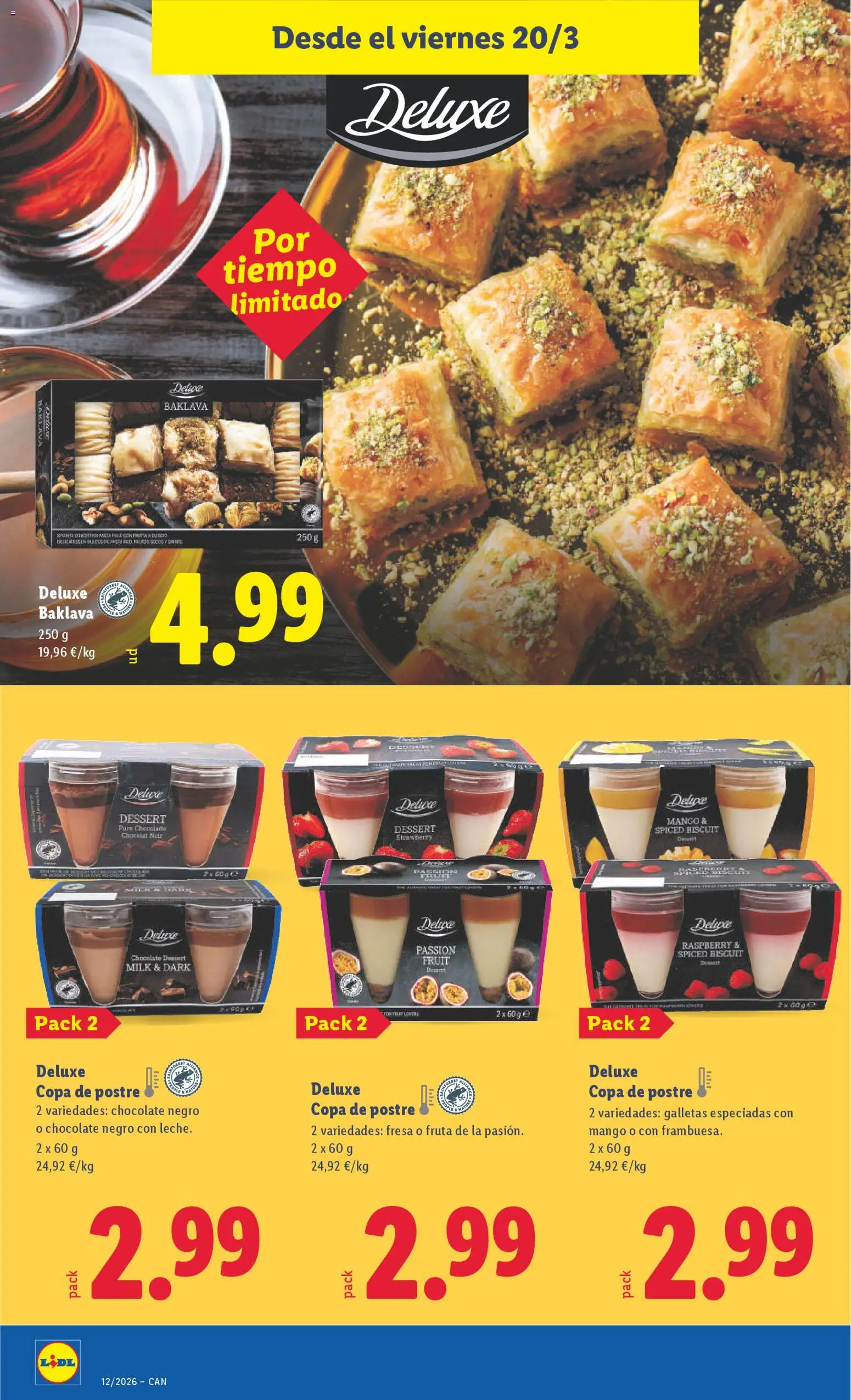 Lidl folleto │ válido desde el 16.03.2026 | Página: 40 | Productos: Chocolate, Galletas, Ρούτερ