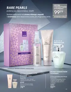Pogląd oferty "Avon Black Friday" - ważna od 01.11.2025 | Strona: 15 | Produkty: Pudełko, Body, Lotion, Woda