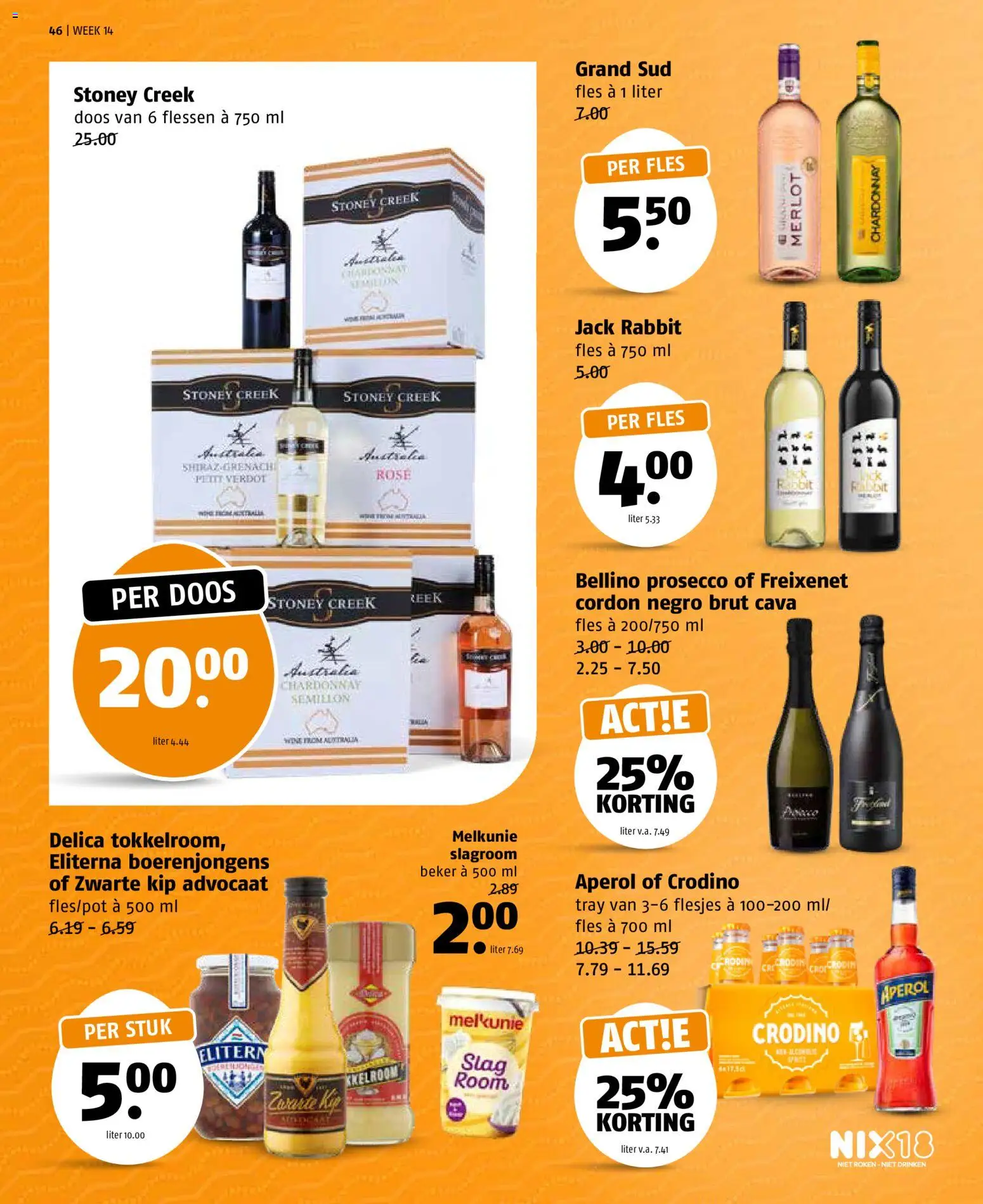 {H1} | Pagina: 46 | Producten: Beker, Room, Fles, Szívsonka