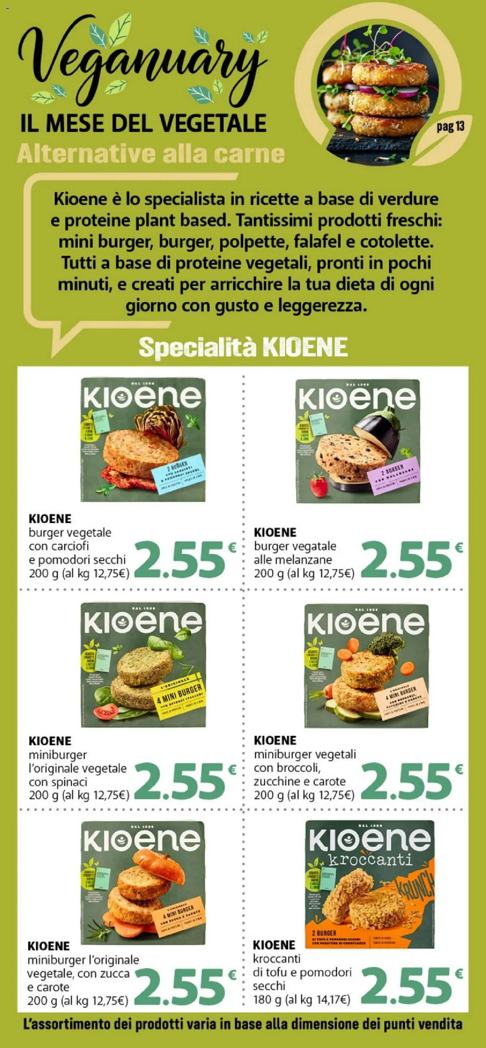 Volantino DOK del 12.01.2026 | Pagina: 13 | Prodotti: Verdure, Tofu, Melanzane, Pomodori secchi