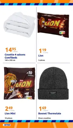 Action - Prévisualisation de Action catalogue de la semaine 3 valide à partir de 14.01.2026 | Page: 21 | Produits: Bonnet, Couette