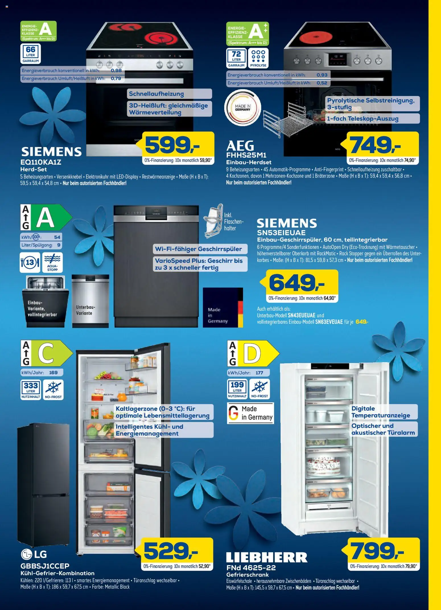 Euronics Prospekt 	 – gültig ab 25.02.2026 | Seite: 3 | Produkte: Liebherr, Siemens, Geschirrspüler, Kühlgefrierkombination