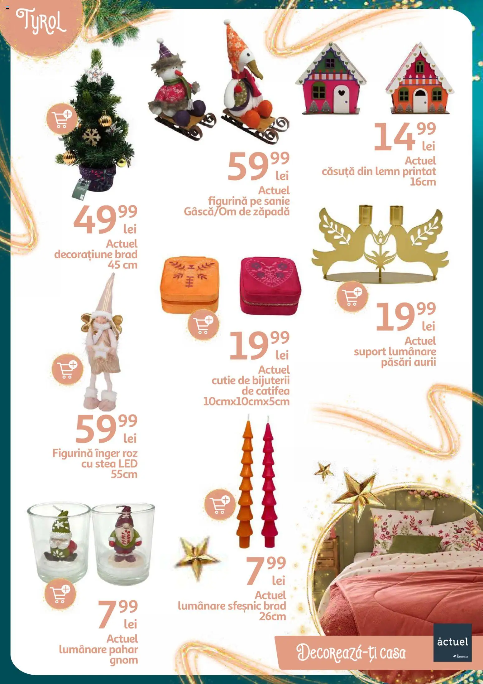 Noul catalog Auchan – valabil de la 26.11.2025 | Pagină: 12 | Produse: Babak, Cutie, Lumânare, Suport lumânare